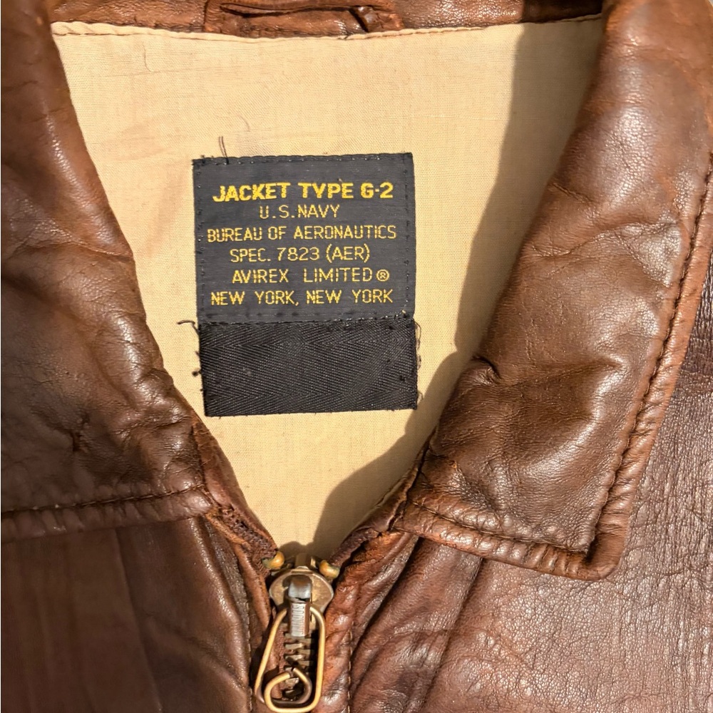 Vintage Avirex Limited G-2 U.S. Navy flight jacket - Picture 2 of 11